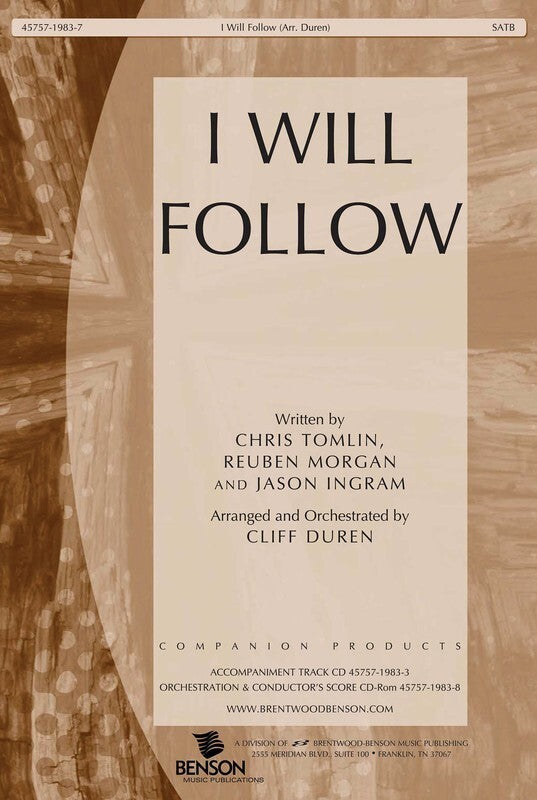 I Will Follow SATB