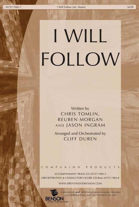 I Will Follow SATB