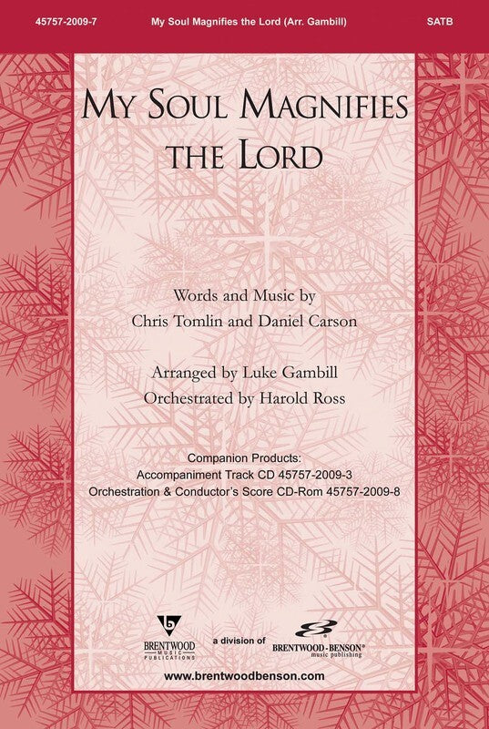 My Soul Magnifies The Lord SATB
