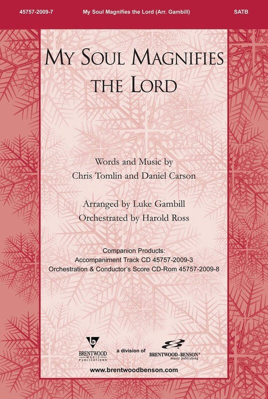 My Soul Magnifies The Lord SATB