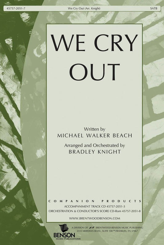 We Cry Out SATB