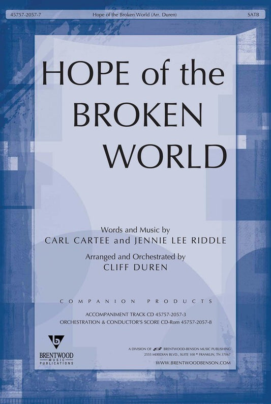 Hope Of The Broken World SATB
