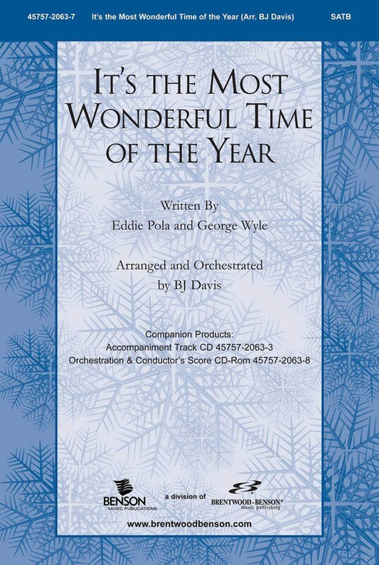Most Wonderful Time Of Year SATB