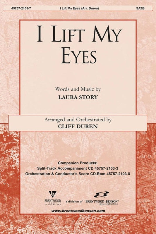 I Lift My Eyes SATB