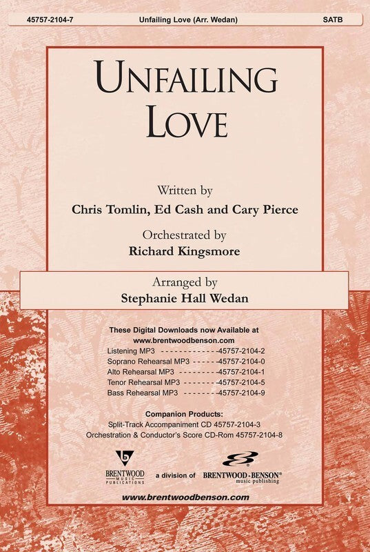 Unfailing Love SATB