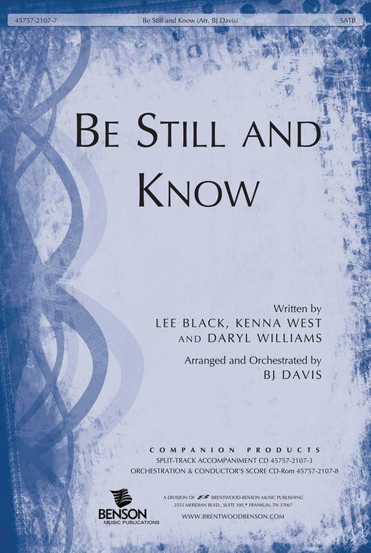 Be Still And Know SATB