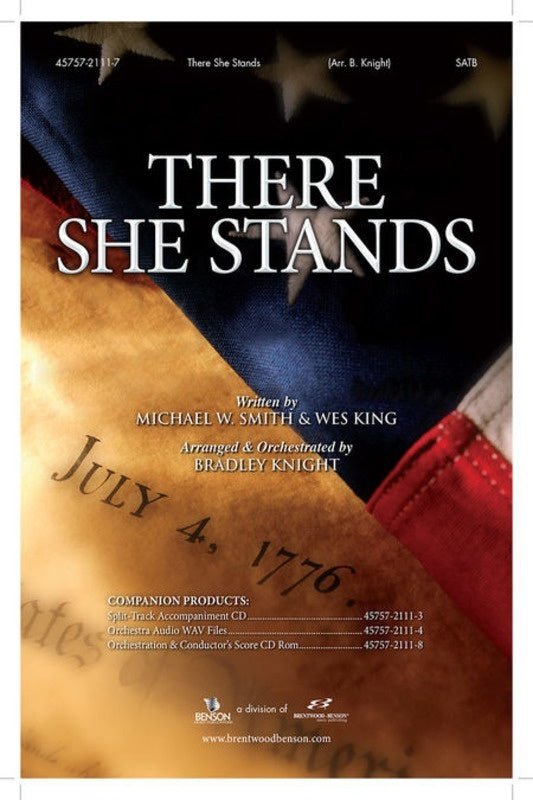 There She Stands SATB