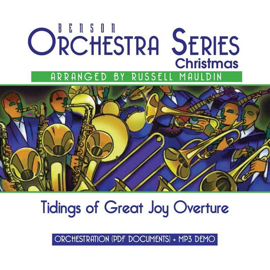 Tidings Of Great Joy Orch Sc/Pt CD-Rom