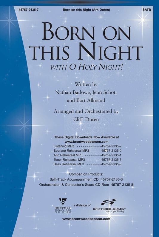Born On This Night SATB