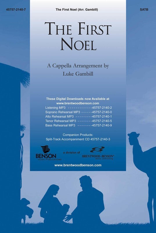 First Noel SATB A Cappella