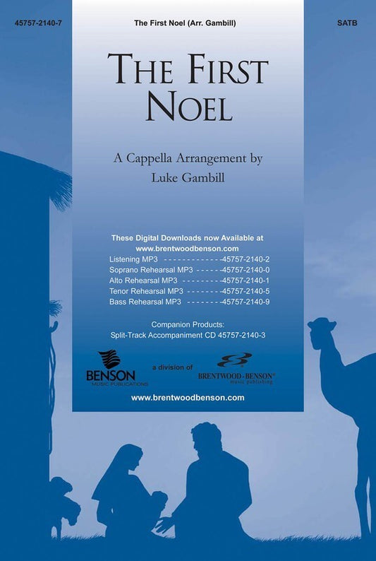 First Noel SATB A Cappella