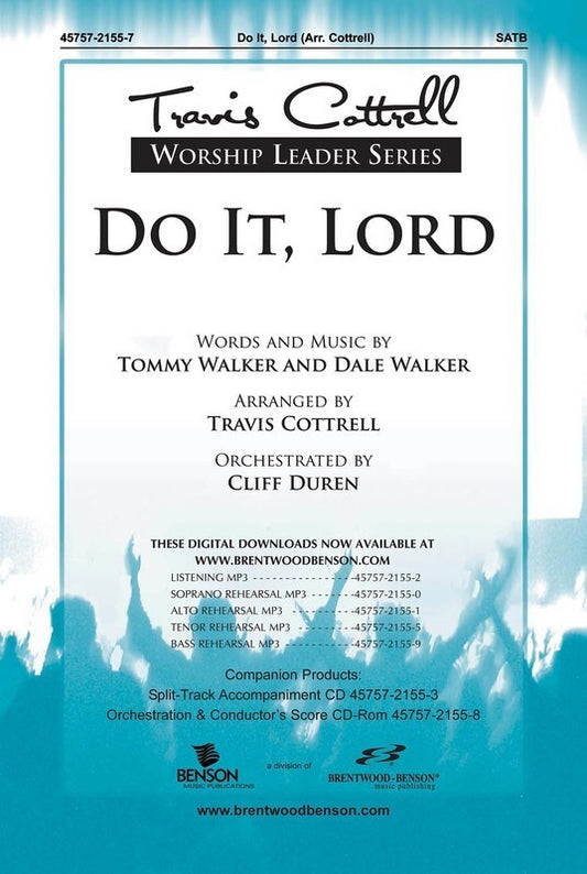 Do It Lord SATB