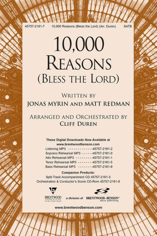 10000 Reasons (Bless The Lord) SATB