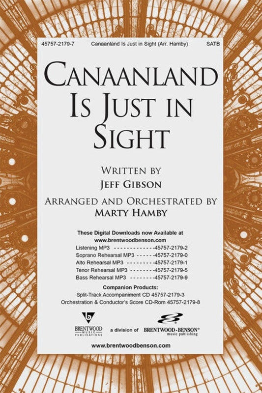 Canaanland Is Just In Sight SATB