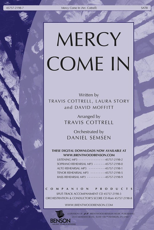 Mercy Come In SATB