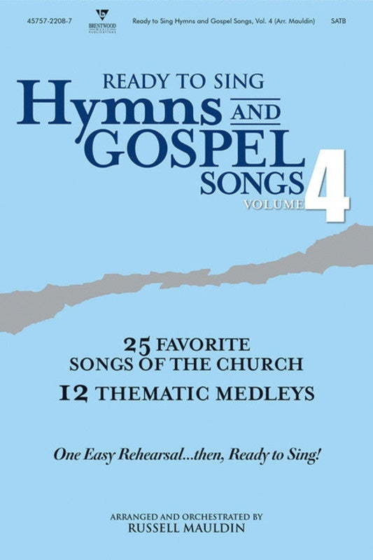 Ready To Sing Hymns/Gospel V4 SATB