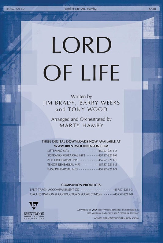 Lord Of Life SATB