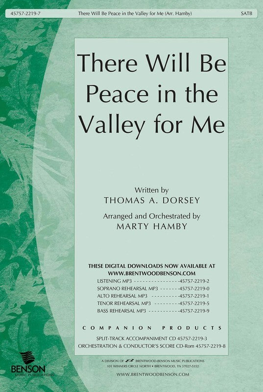 Peace In Valley For Me SATB