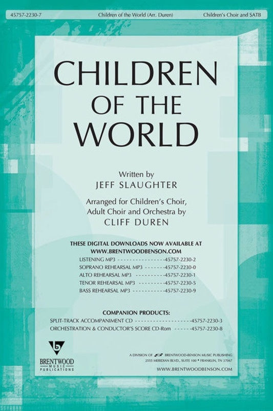 Children Of The World SATB