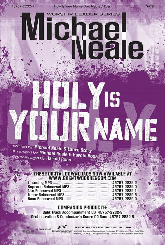 Holy Is Your Name SATB