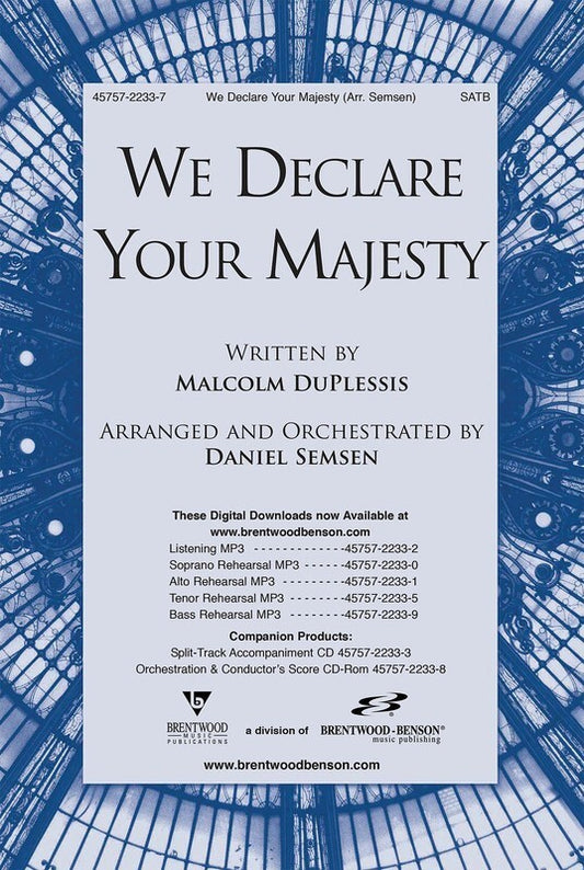 We Declare Your Majesty SATB