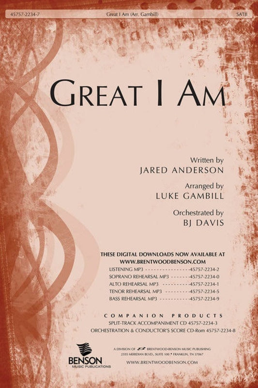 Great I Am SATB