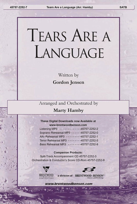 Tears Language God Understands SATB