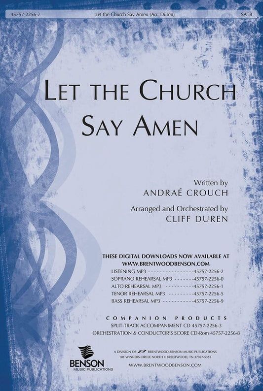 Let The Church Say Amen SATB