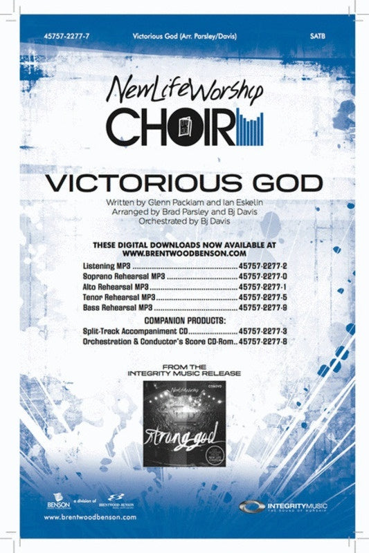 Victorious God SATB