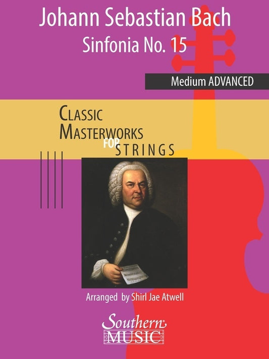 Sinfonia No 15 Med/Adv String Orchestra Sc/Pts Score/Parts