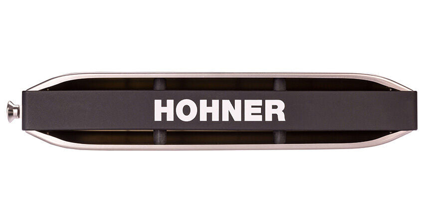 Hohner Super 64 Professional Chromatic Harmonica Key of C with VarioSpring System and SilentSlide — view 2
