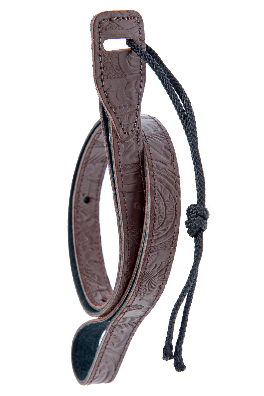 Planet Waves Embossed Mandolin Strap, Brown