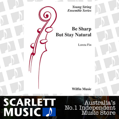 Be Sharp But Stay Natural String Orchestra Sheet Music Grade 1 — view 2