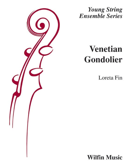 Venetian Gondolier SO Grade 1 String Orchestra Sheet Music