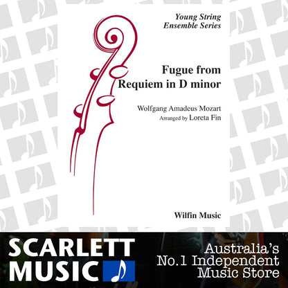 Fugue From Requiem In D Minor String Orchestra Gr 4 — view 2