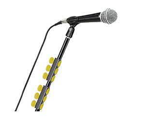 Wedgie Pick Holder for Mic Stands Holds 6