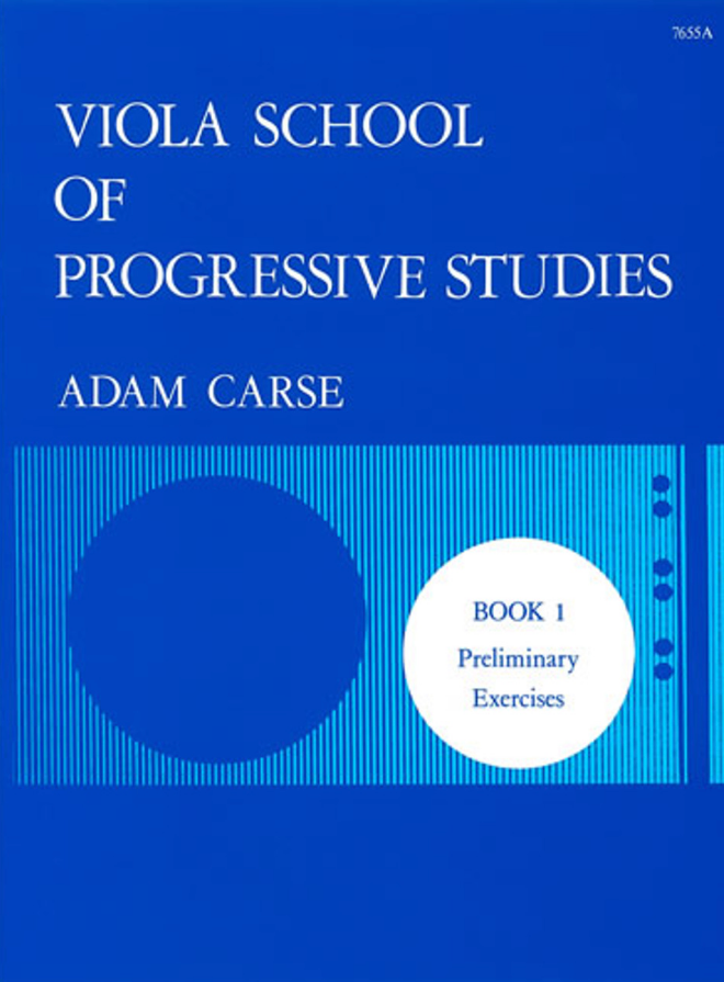 Carse Viola School of Progressive Studies Book 1 - Viola Sheet Music & Method Book