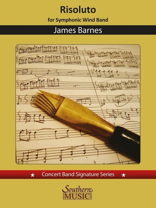 Risoluto For Symphonic Band Sc/Pts Score/Parts