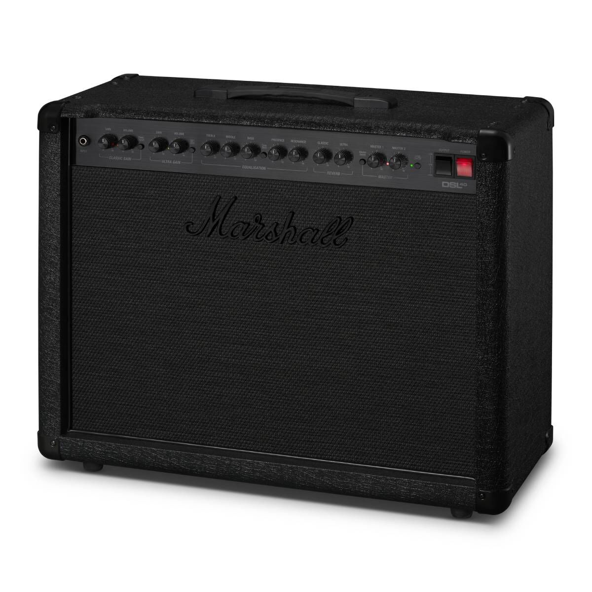 Marshall DSL40 Limited Edition Stealth Black Guitar Amplifier Combo Valve Amp 40W — view 2