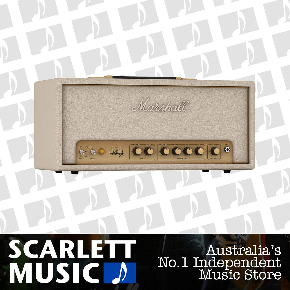 Marshall Origin 20H 20w Guitar Head Ltd Ed Cream — view 2