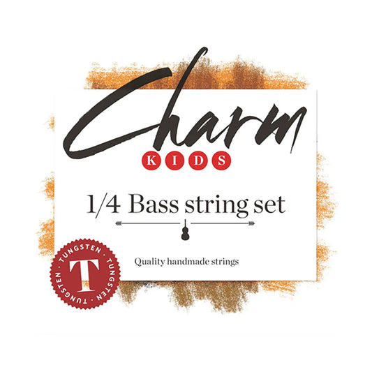 Charm Double Bass Set with Tungsten A & E 1/4 Strings