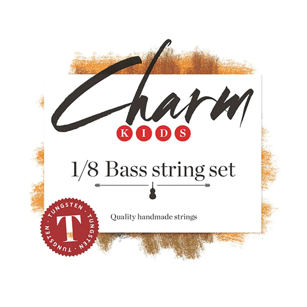 Charm Double Bass String Set with Tungsten A & E 1/8