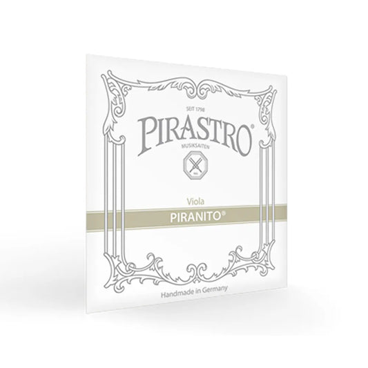 Pirastro Piranito Steel Viola String Set - 4/4, Made in Germany