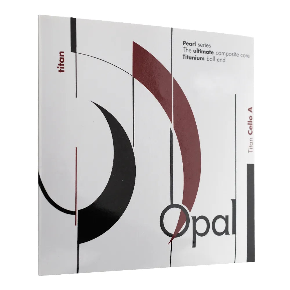 Opal Titan Steel Core Cello A String with Alloy Winding and Titanium Ball