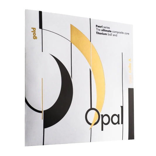 Opal Gold Cello A String Steel Alloy 18.1kg Red & Gold Twisted