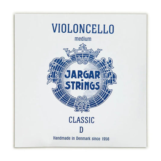Jargar Classic Cello String D Medium Blue 4/4