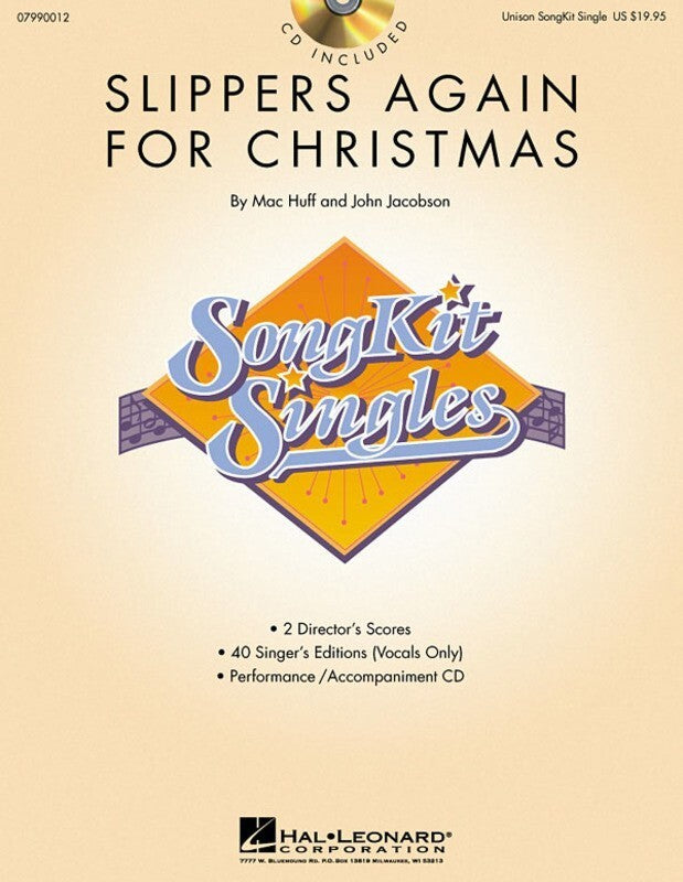 Slippers Again For Christmas 2 Pt Songkit Single