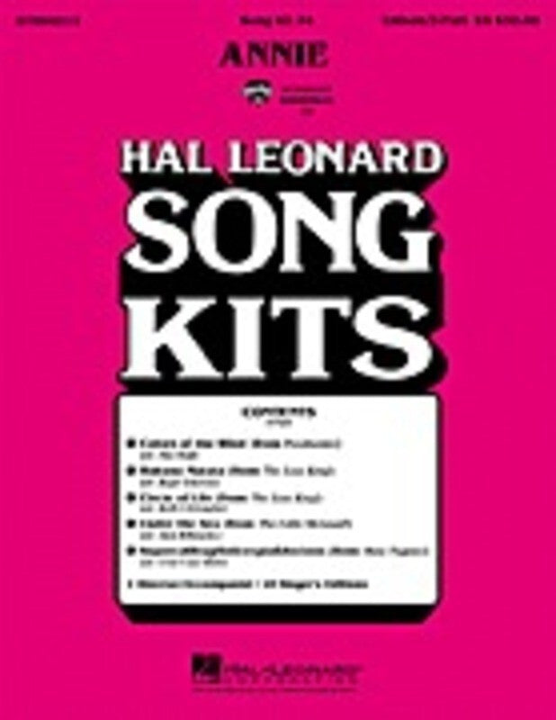 Song Kit 04 Annie Unison/2 Pt Arr Averre
