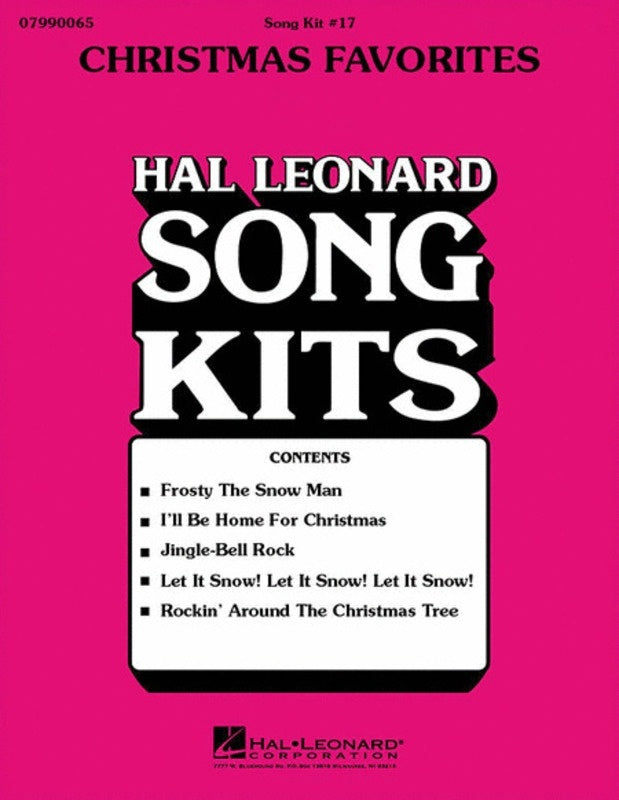 Song Kit 17 Christmas Favorites (C/R)