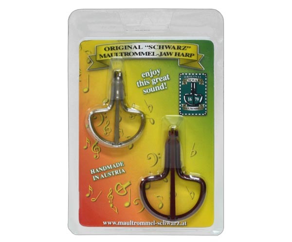 Original Schwarz Jaw Harp-Fun Harp Duo Pack Size 8 and 12